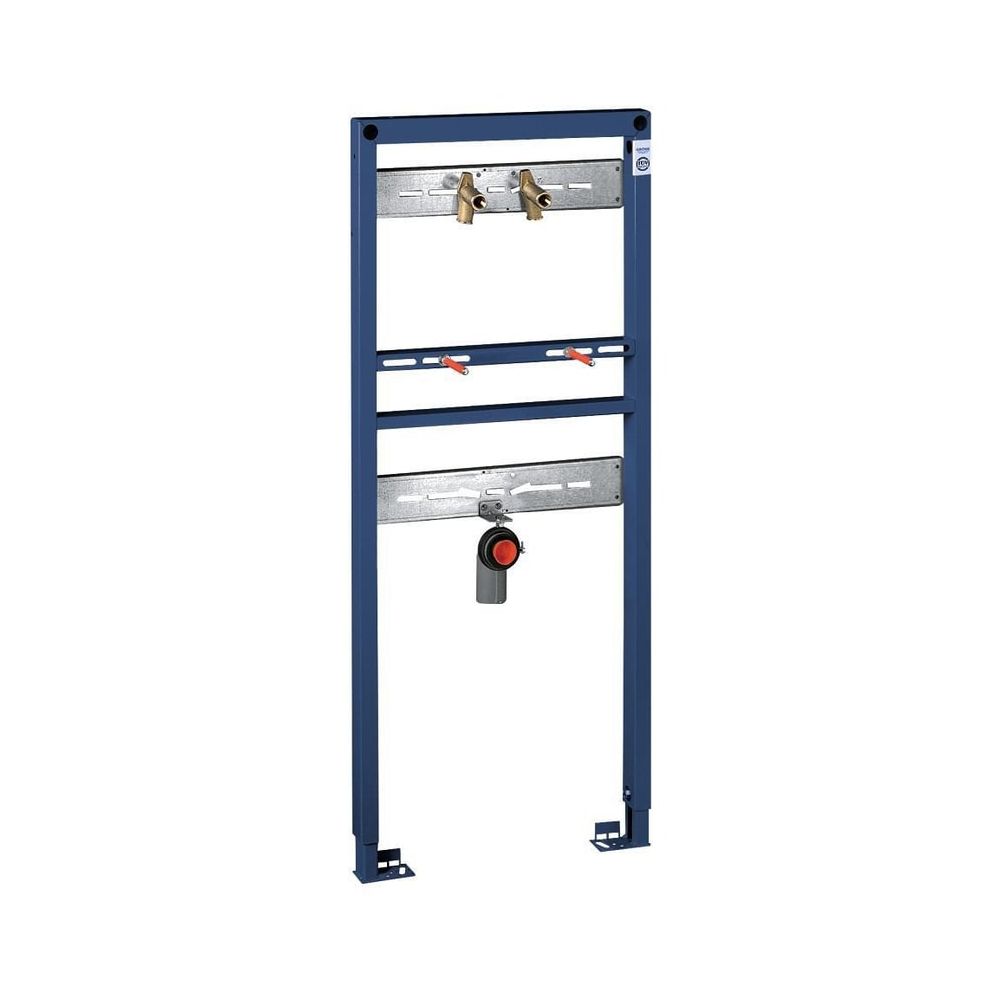Grohe Élément pour lavabo Rapid SL, hauteur de construction 1,30 m, pour robinetterie murale, pour montage sur paroi avant ou mur autoportant, 38546000
