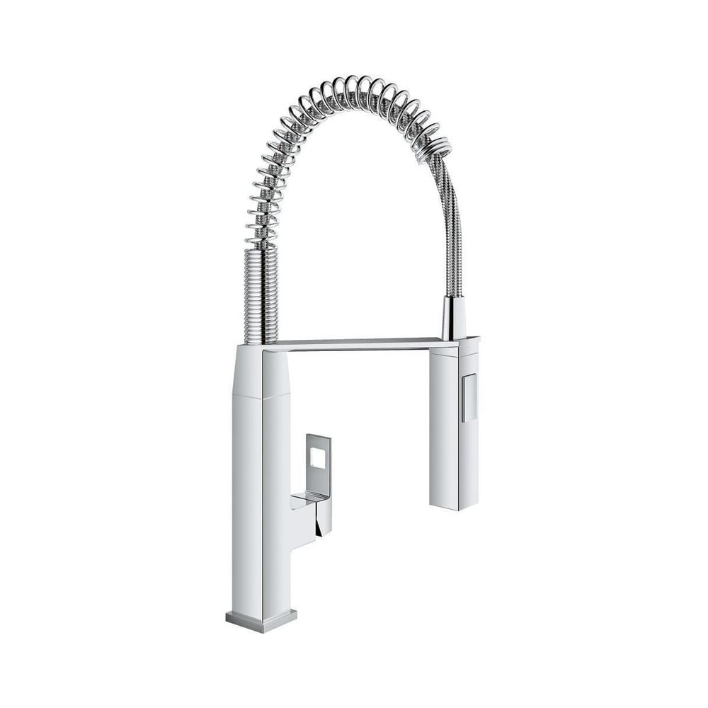 Mitigeur monocommande de bac à vaisselle Eurocube GROHE avec pommeau pro, chromé, 31395000