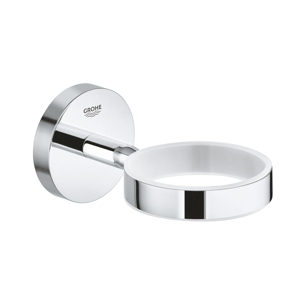 Support Grohe BauCosmopolitan pour bac à savon/porte-savon/porte-savon liquide, chromé, 40585001