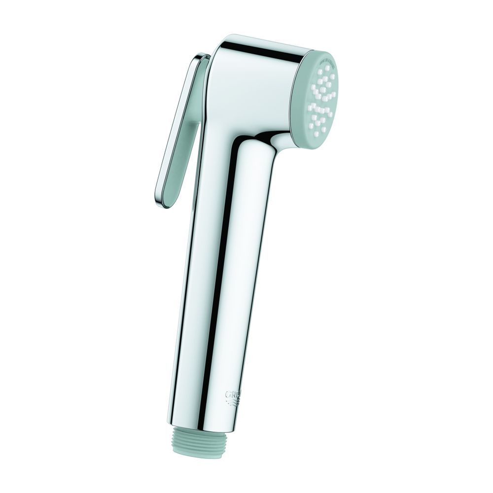 Pommeau de douche Grohe Tempesta-F Trigger Spray 30, 1 type de jet, débit max. 8 l/min à 3 bar, avec bouton d'activation, Chrome