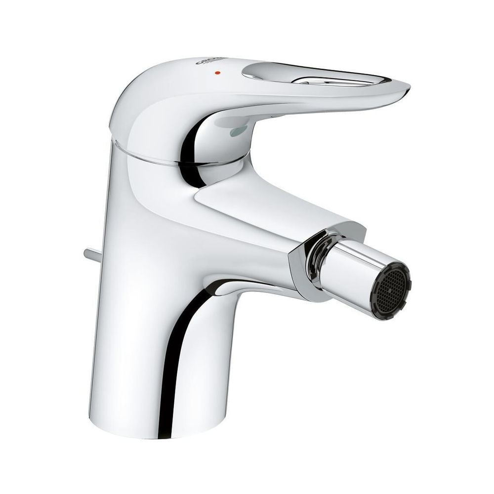 Robinetterie de bidet Grohe Eurostyle à levier unique, montage 1 trou, finition chromée