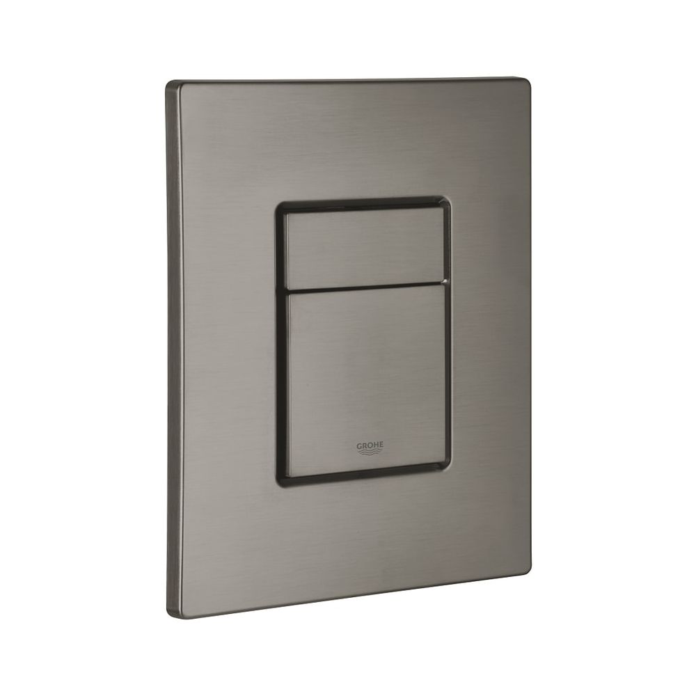 Grohe Skate Cosmopolitan Mécanisme de chasse WC, 156x197mm, montage vertical, 2 volumes et Start/Stop, graphite dur, 38672SD0