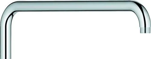 Grohe Rainshower Bras de douche pour systèmes de douche, portée 340 mm, pour nipple court, chromé, 14047000