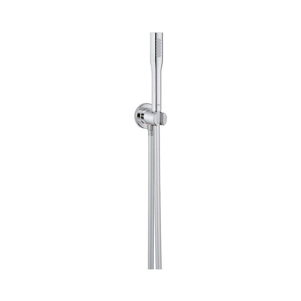 Grohe Euphoria Cosmopolitan Set de fixation mural pour douchette sur tige, 1 mode de jet, débit max. à 3 bar 8 l/min, raccord mural, chromé