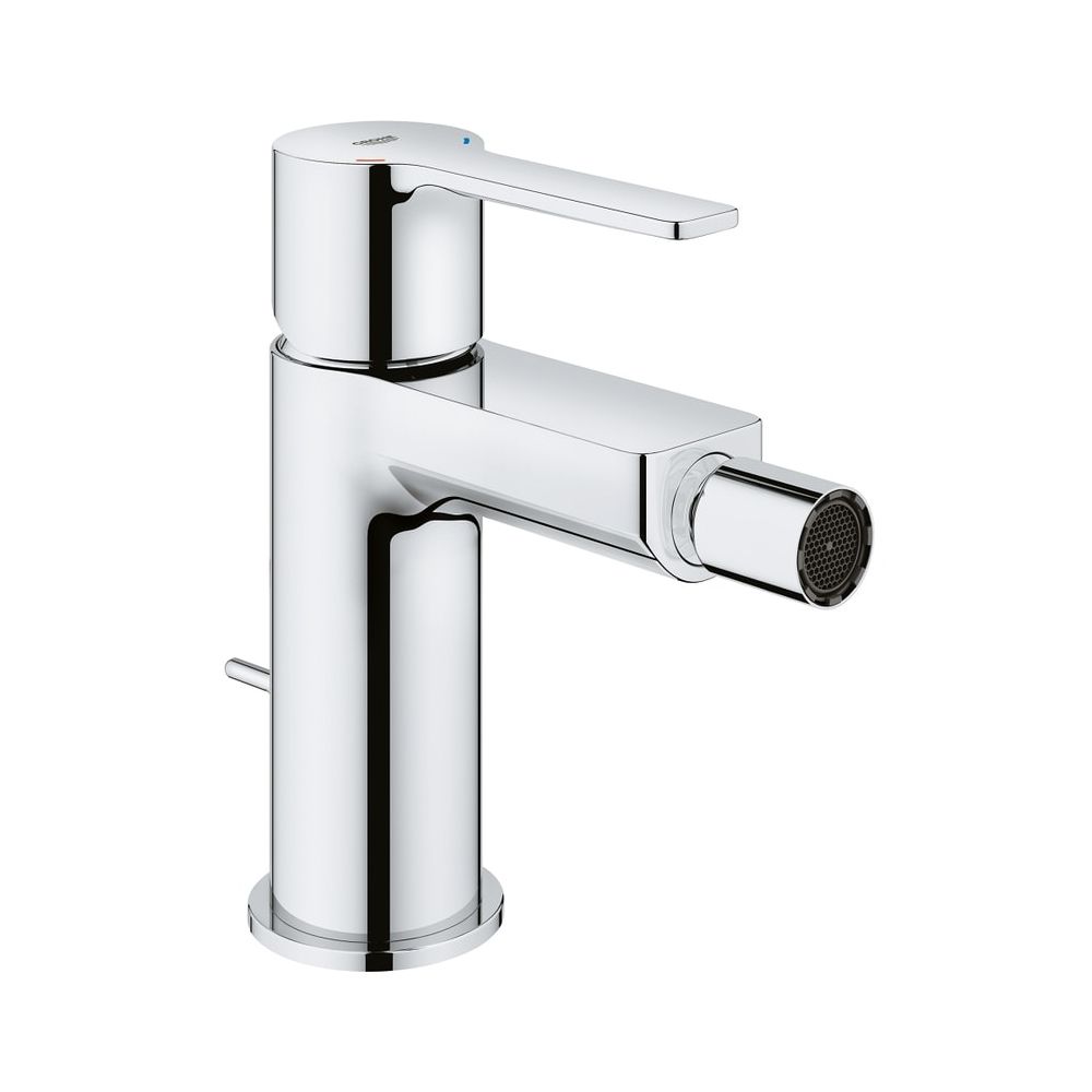 Mitigeur bidé linéaire Grohe, montage 1 trou, évacuation par tige, 1 1/4", chromé