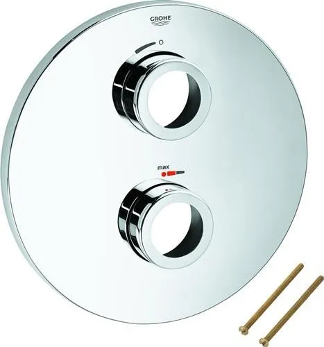 Rosace Grohe 49013 pour thermostat de douche Grohtherm Special chromé