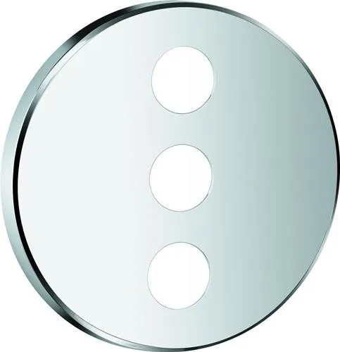 Rosette Grohe 48366 ronde pour SmartControl chromé