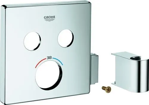 Rosette Grohe 49041 angulaire pour SmartControl chromé