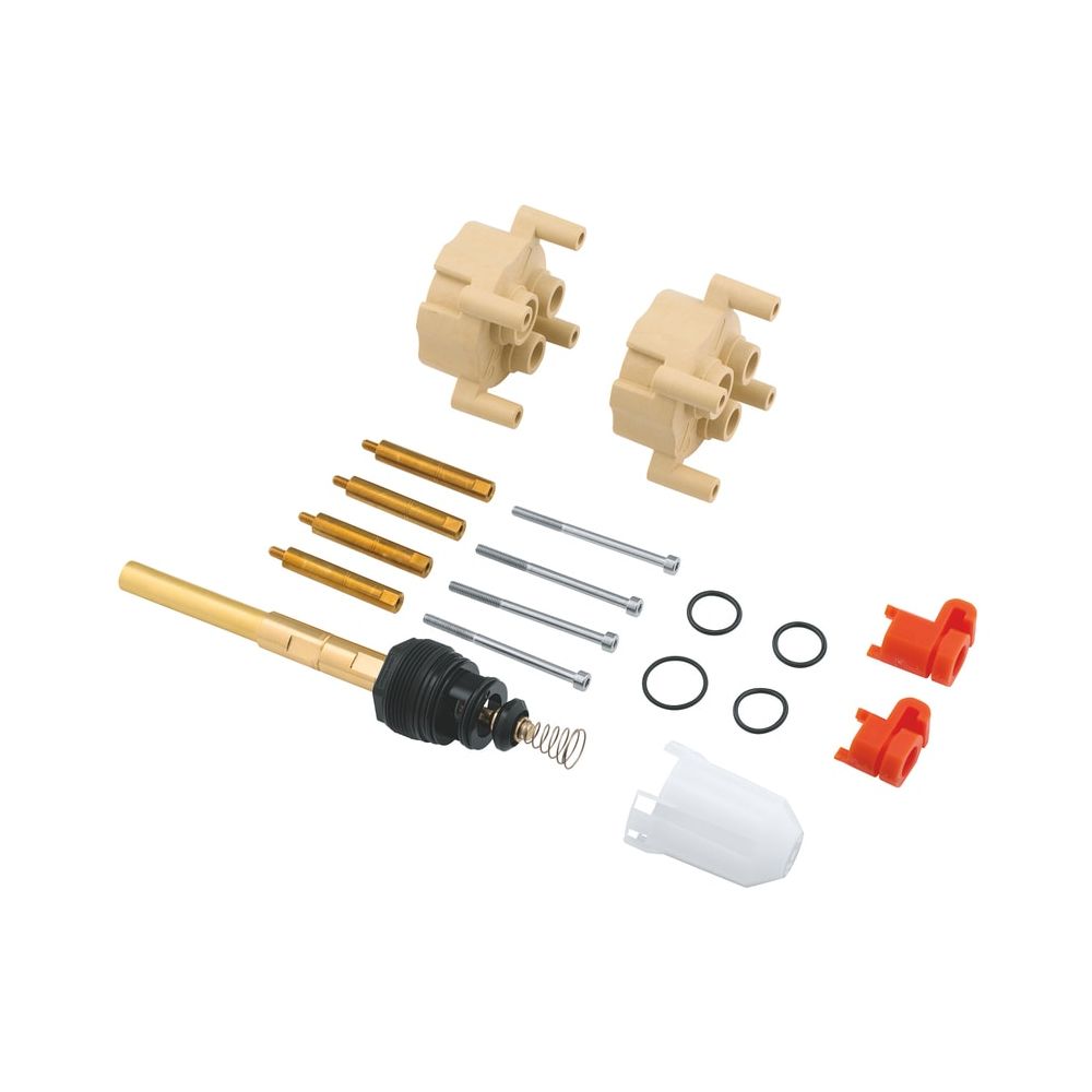 Grohe Kit de rallonge universel 50 mm pour kit de montage prêt à poser mitigeur monocommande baignoire/douche, mitigeur monocommande, commutation 3 voies