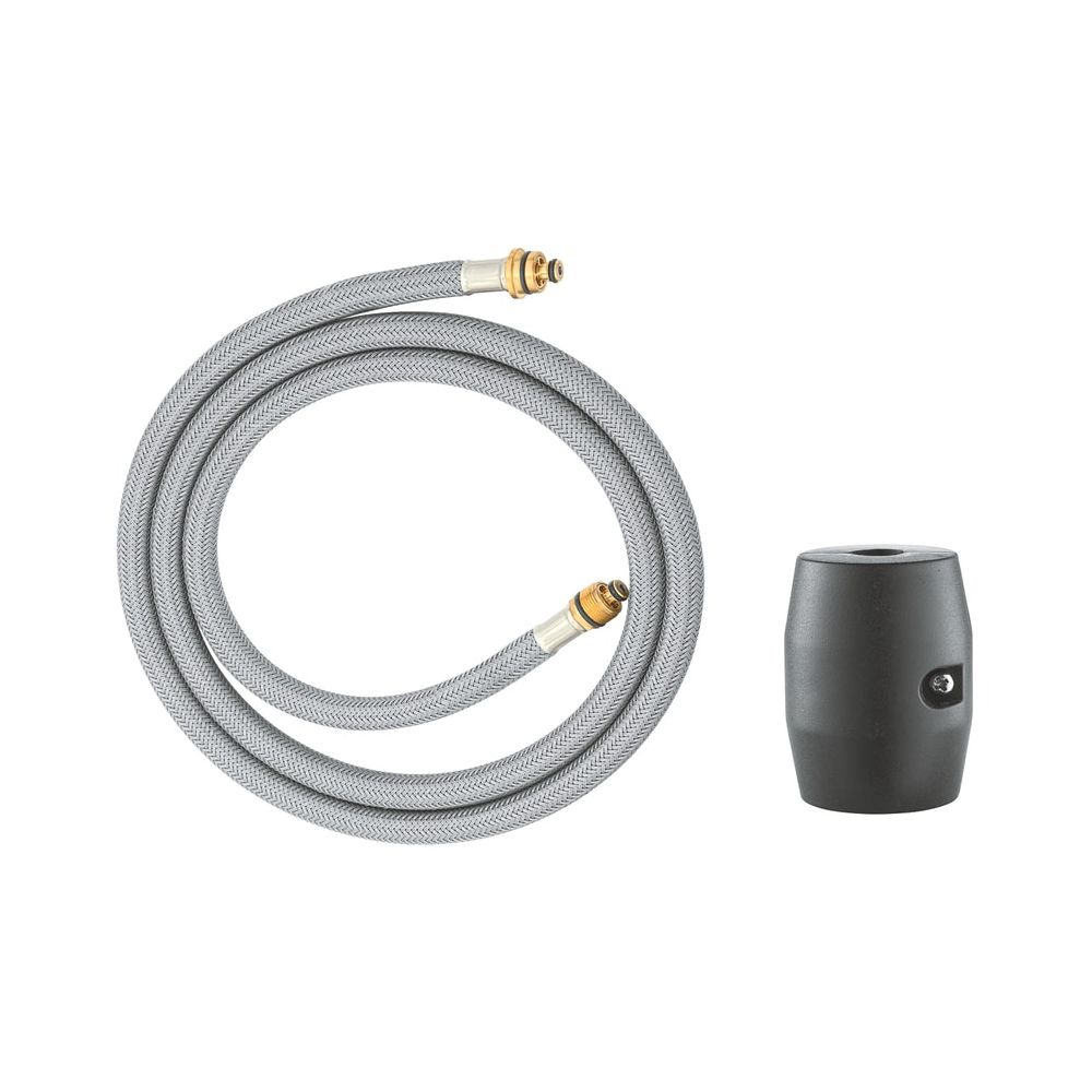 Tuyau Grohe pour pommeau de douchette pour robinetterie monocommande Blue pour évier, chromé, 48378000