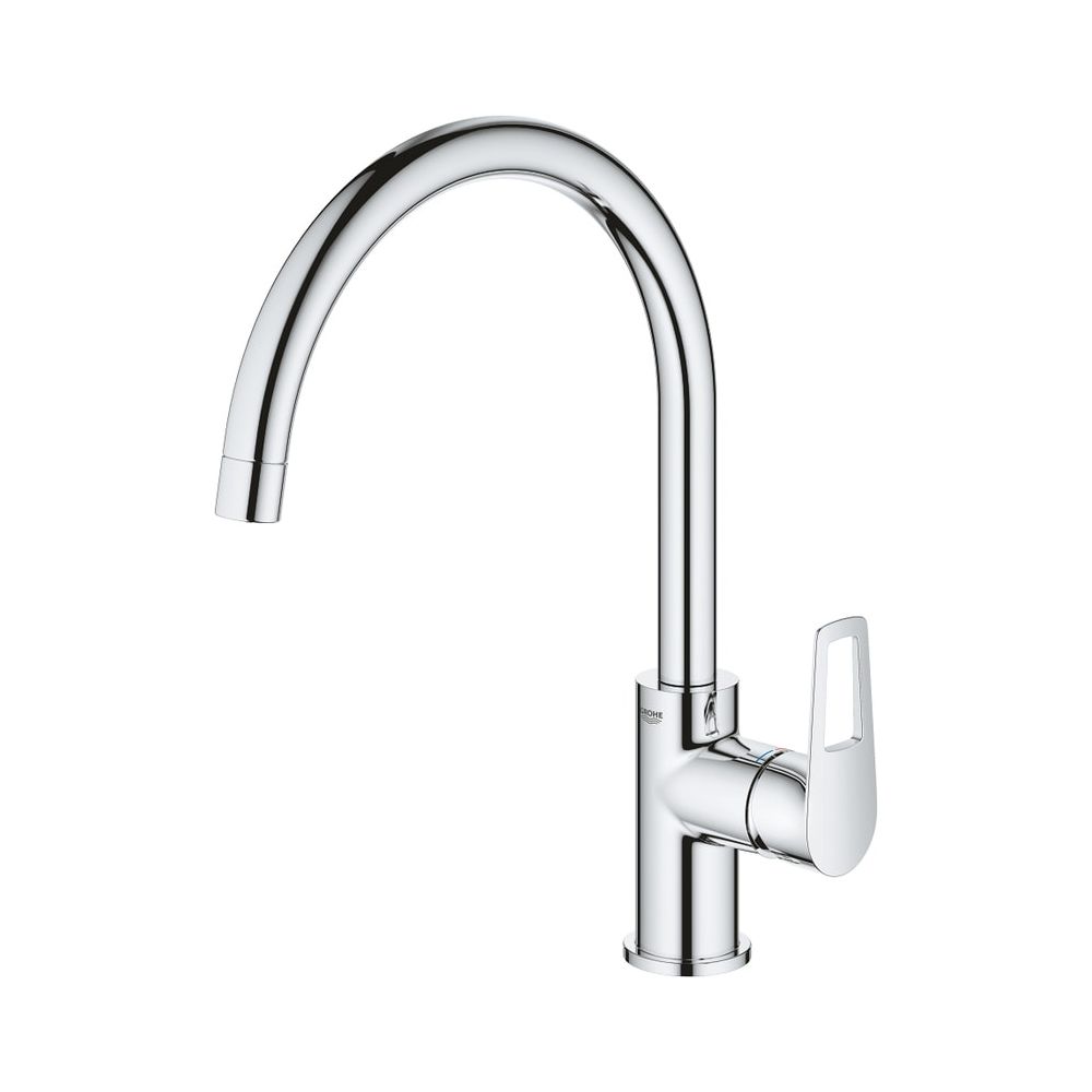 Robinet de cuisine BauLoop monocommande 1 trou, bec haut Chromé 31368001 GROHE