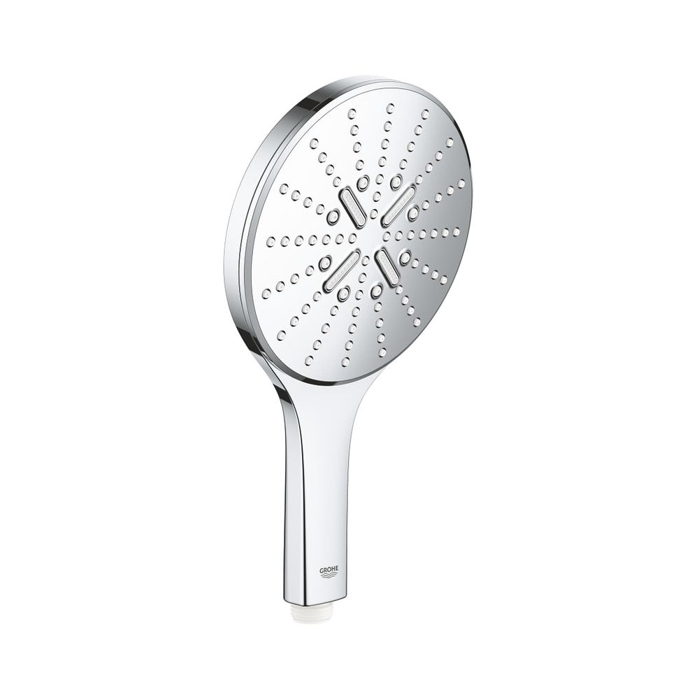 Pommeau de douche Grohe Rainshower SmartActive 150, fond de pommeau chromé, 3 modes de jet, chromé, 26553000