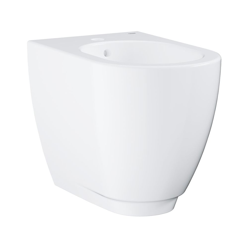 Bidet sur pied Essence Grohe - 1 trou de robinet avec trop-plein - céramique sanitaire - PureGuard - blanc alpin - 3957500H