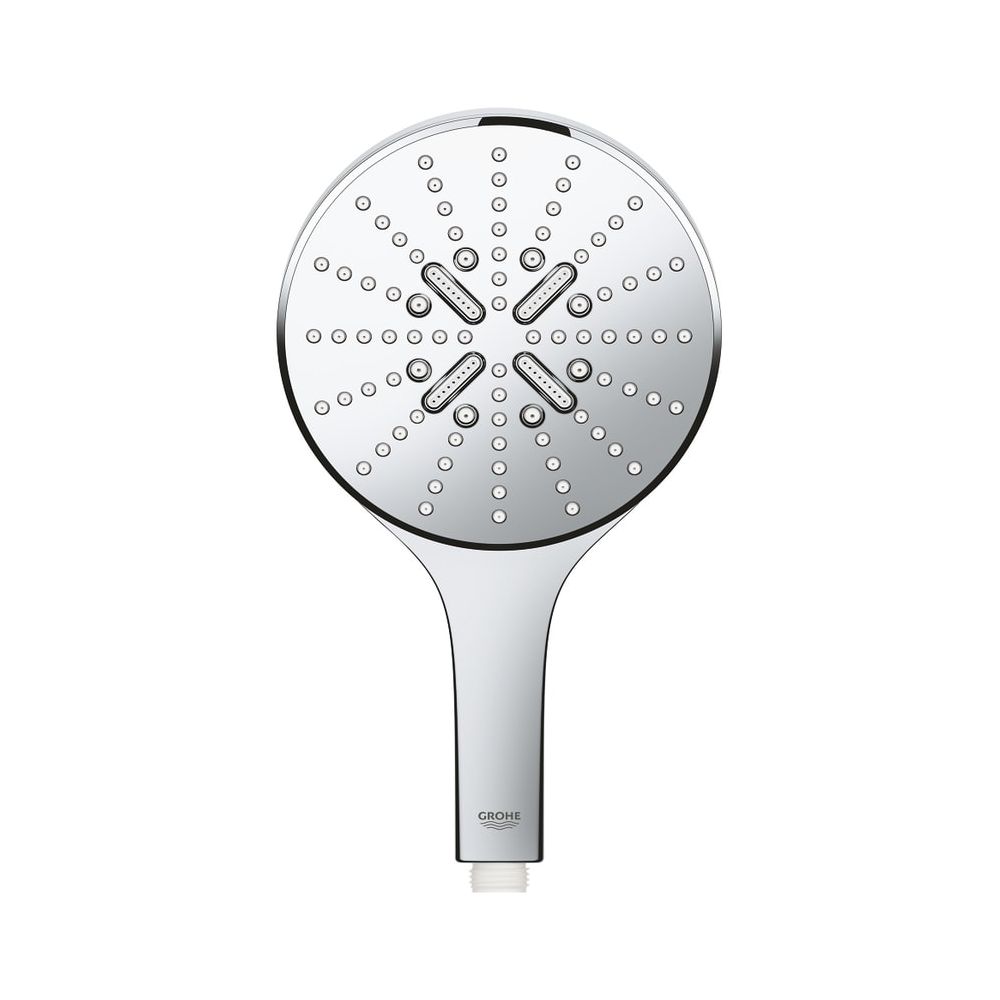 Pommeau de douche Grohe Rainshower SmartActive 150, 3 modes de jet, 8,5 l/min à 3 bars, chromé, 26590000