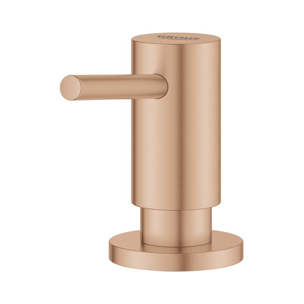 Distributeur de savon Grohe Cosmopolitan, réservoir 0,4 L, finition Warm Sunset brossé