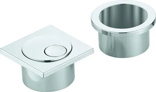 Bouton-poussoir pour chasse d'eau sur WC suspendu chromé pour chasse d'eau GROHE