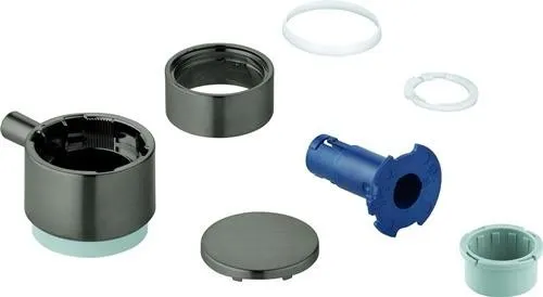 Poignée d'arrêt Grohe 49090 pour Aquadimmer graphite brossé