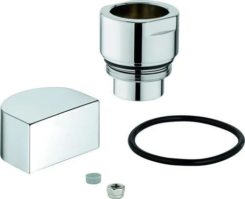 Bouton de commutation Grohe 48494 pour combinaisons de robinetterie 3 et 4 trous pour baignoire chromé