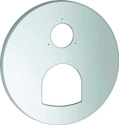 Rosette Grohe 49117 ronde pour kits de montage prêt à poser mitigeur monocommande chromé