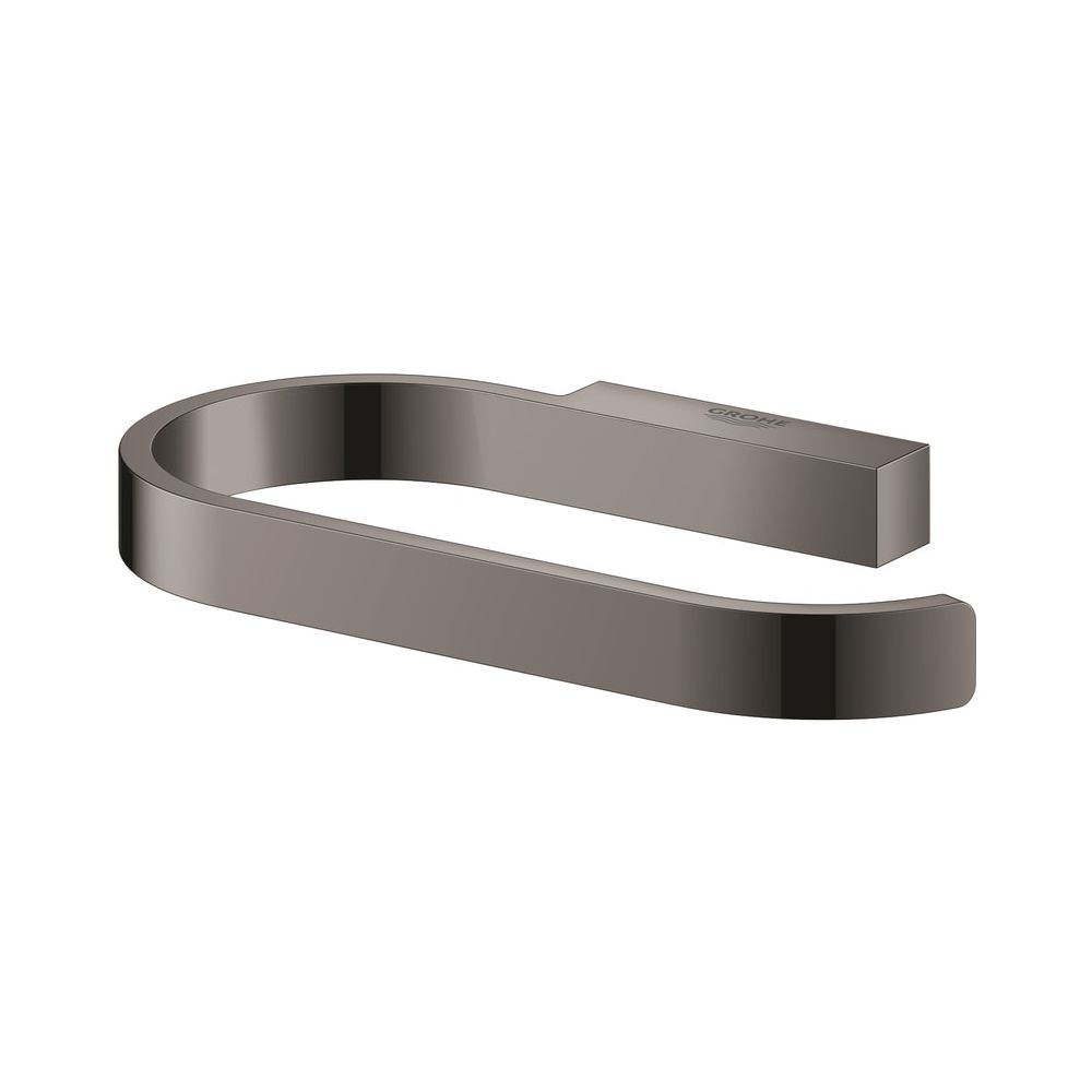 Porte-rouleau de papier toilette Grohe Selection sans couvercle graphite dur