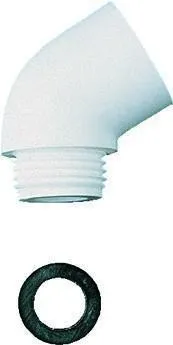 Adaptateur Grohe 1/2" x 1/2" pour combiner des pommeaux de douche d'autres marques avec barre de douche Relexa, blanc, 28813000
