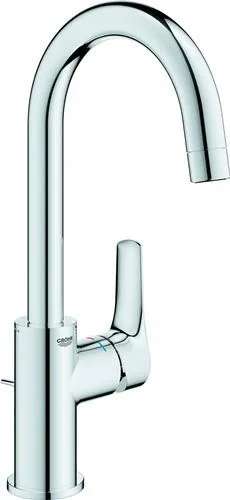 Robinet monocommande Grohe Eurosmart 23537_3 L-Size avec garniture d'évacuation à tirette - chromé