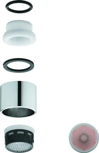Grohe Mousseur, filetage intérieur M22x1, classe de débit PCA, 4,5 l/min à 3 bar, chromé, 48547000