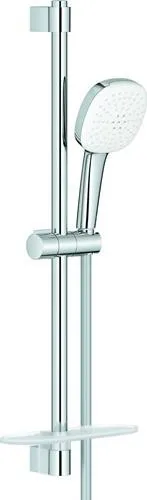 Set de colonne de douche Grohe Tempesta Cube 110 600 mm, 2 jets, 13,5 l/min, chromé