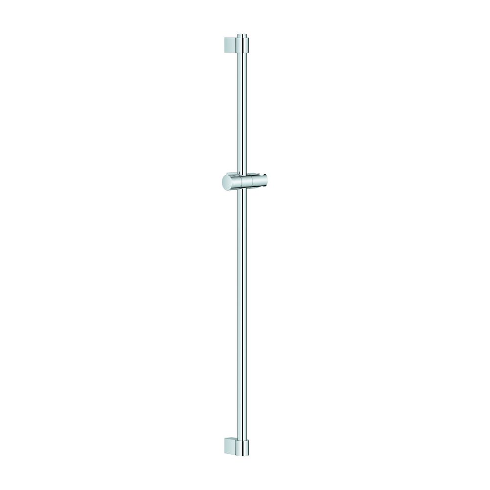 Grohe Tempesta Barre de douche, longueur 90 cm, avec supports muraux, coulisseau et raccord articulé, console supérieure réglable, chromé, 27524001