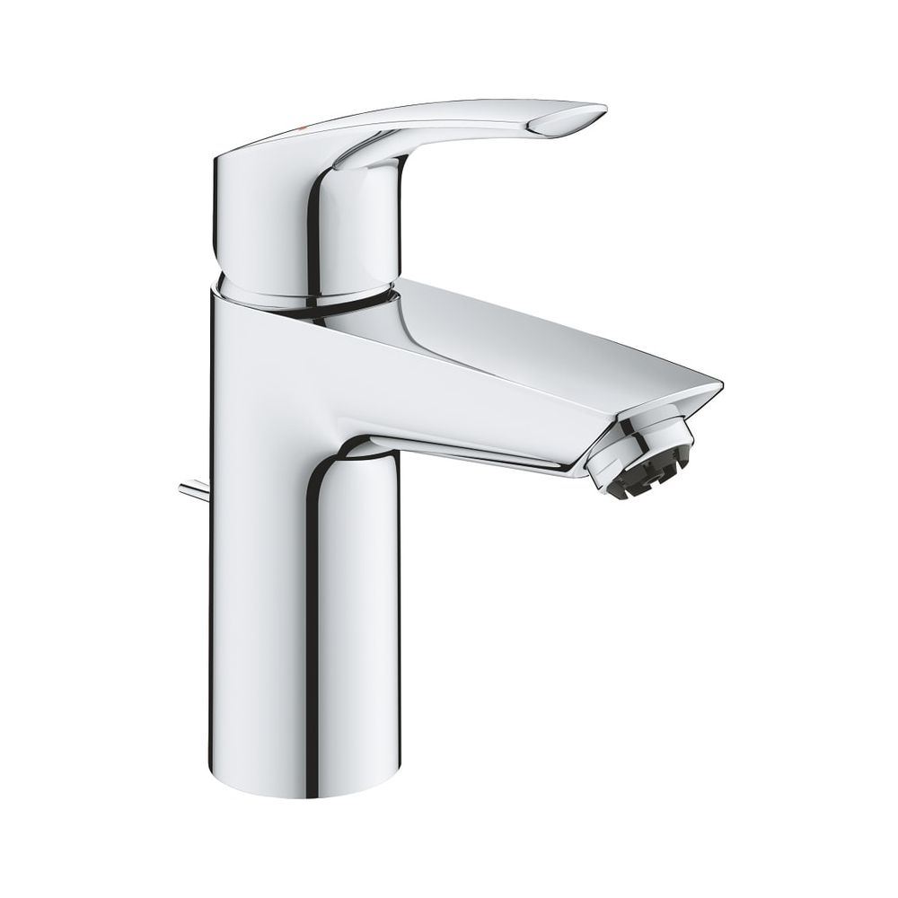 Robinetterie de lavabo Grohe Eurosmart, taille S, basse pression, avec siphon à tirette, chromé, 23459003