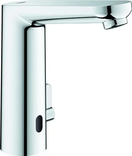 Électronique infrarouge Grohe pour lavabo Eurosmart CE, taille L, avec mélangeur, transformateur enfichable 230V, groupe de robinetterie I, chromé