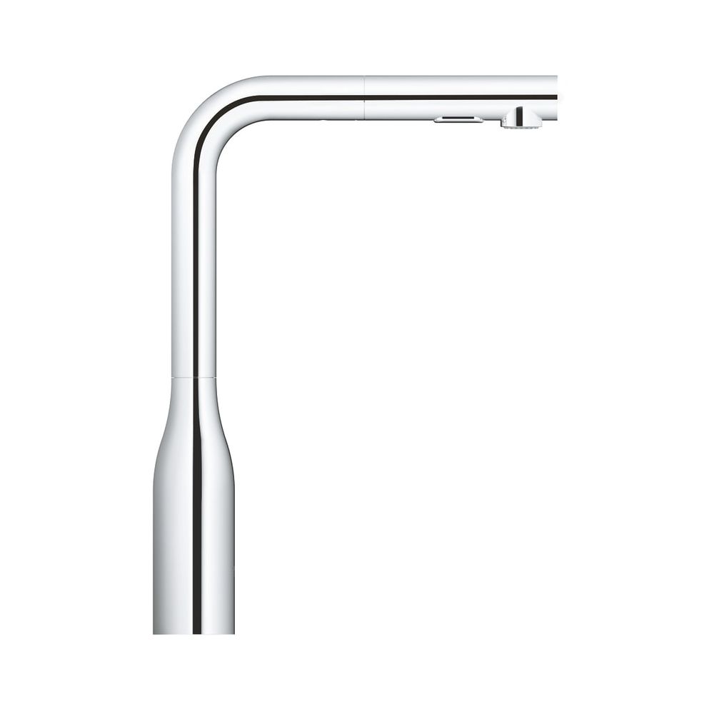Robinetterie de cuisine Essence 1 trou mono-commande avec pommeau extractible chromé Grohe 30504000