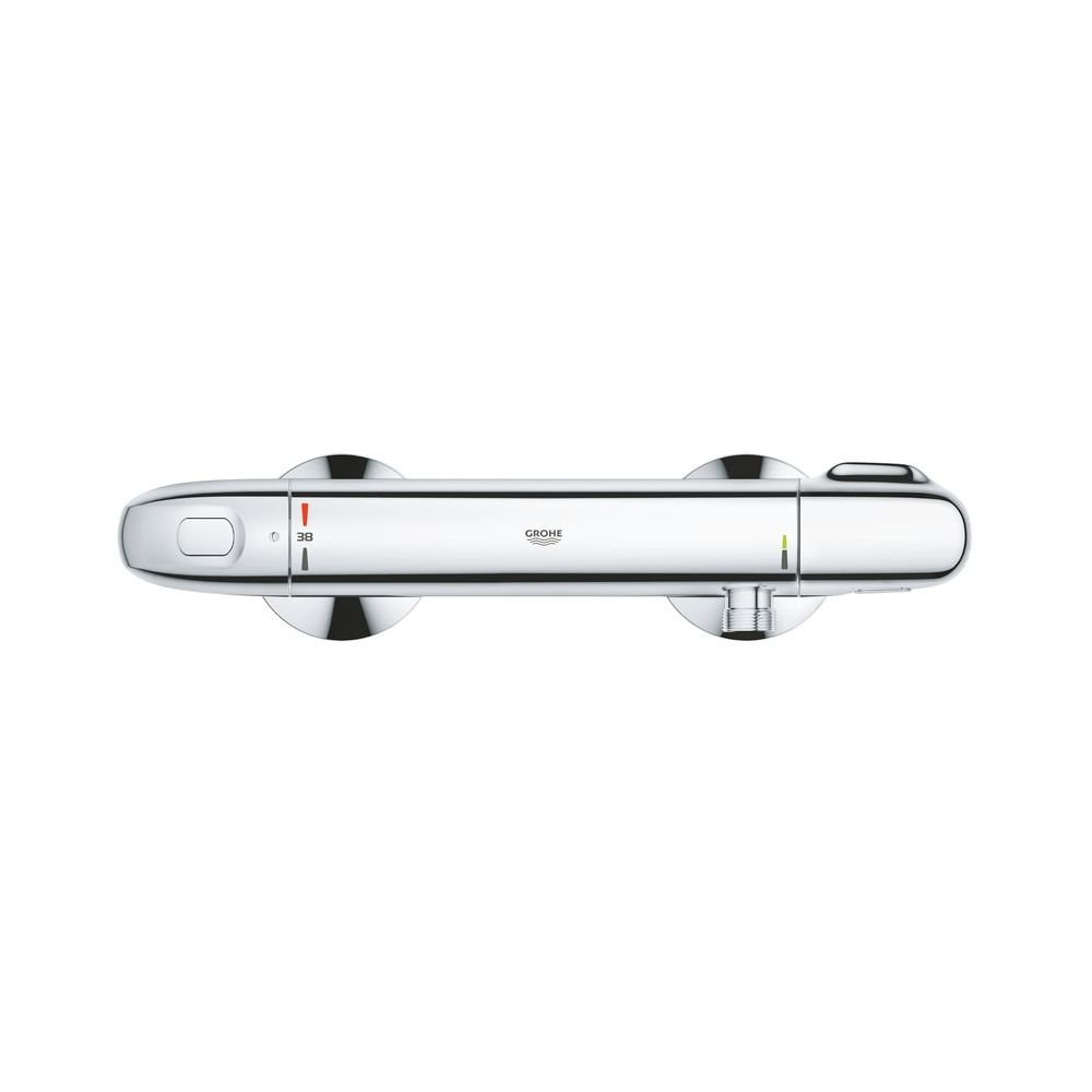 Mitigeur thermostatique Grohe Grohtherm 1000, montage mural, chromé, 34814003