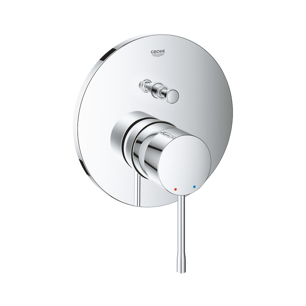 Mitigeur monocommande pour baignoire Grohe Essence, kit de montage complet pour Rapido SmartBox, chromé, 24167001