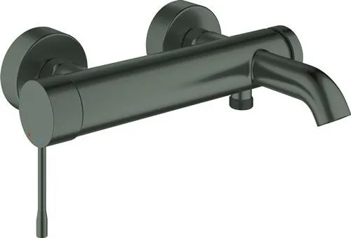 Robinet de baignoire mural Grohe Essence 25250_1 - Montage mural, graphite dur brossé