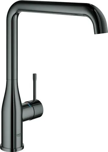Robinet mitigeur Grohe Essence EH pour évier 30505, bec haut, finition hard graphite