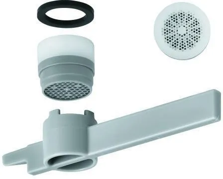 Pommeau Grohe à jet laminaire, filetage intérieur, classe de débit Maximum, avec clé de démontage, 42622000
