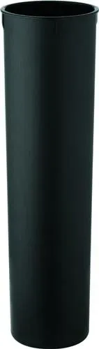 Grohe Insert en plastique pour brosse WC Essentials, métal, noir, 40745K00