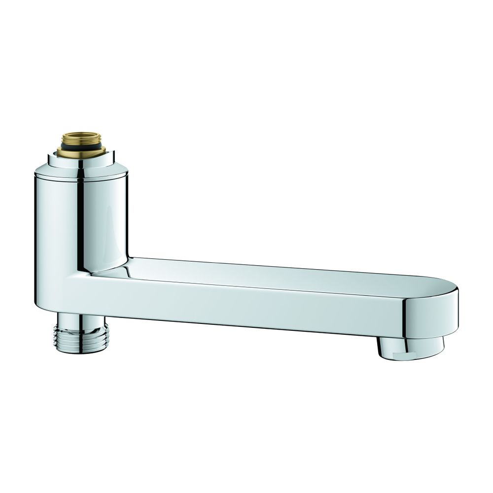 Robinetterie Grohe à bec orientable, avec commutation intégrée entre douche et baignoire par rotation du bec, chromé, 13450000