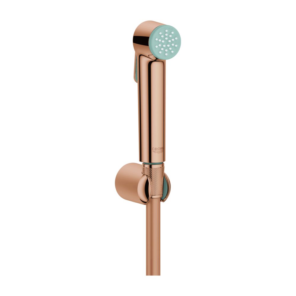 Grohe Tempesta-F Trigger Spray 30 Set de douchette murale, 1 jet, 8 l/min, flexible de douche 125 cm, support de douchette, Warm Sunset