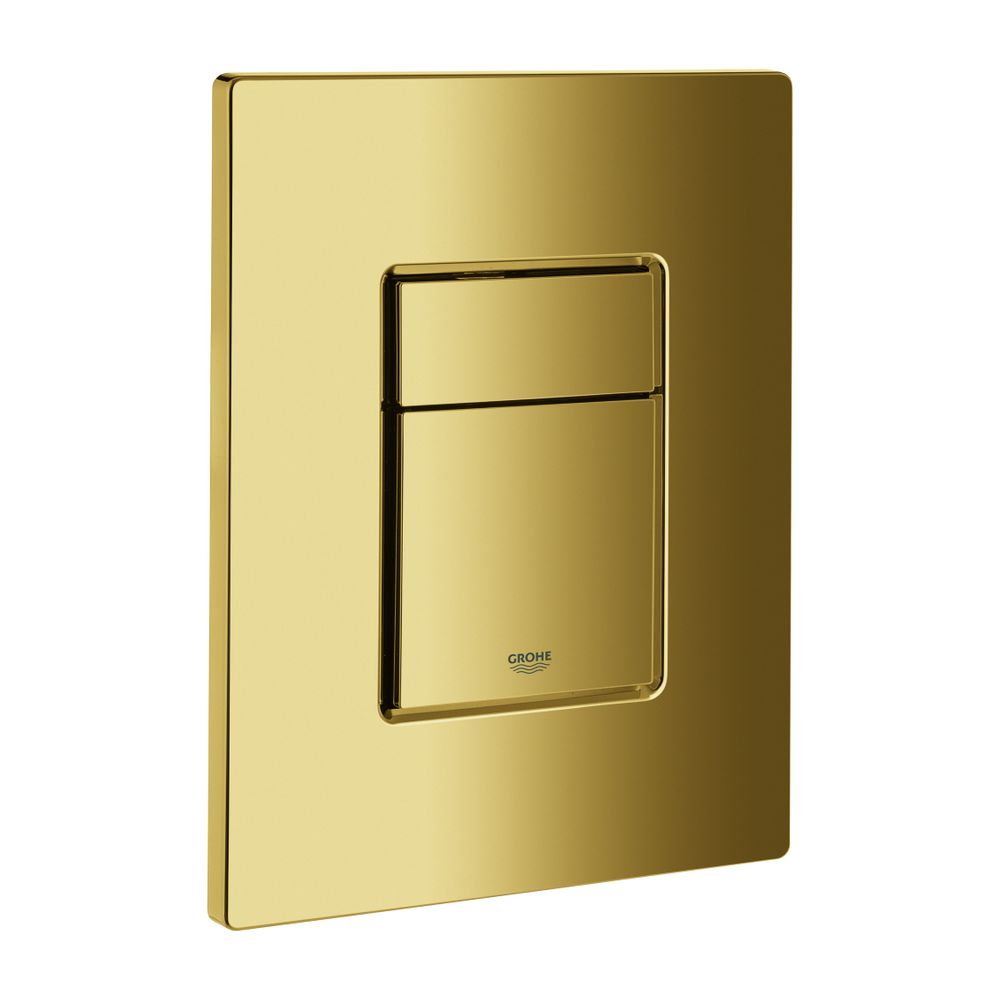Plaque de recouvrement Grohe avec bouton-poussoir, Cool Sunrise, 42371GL0
