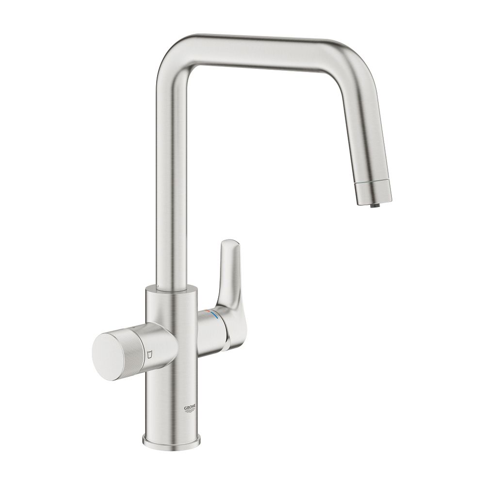 Robinetterie de lavabo Grohe Eurosmart Blue Pure avec bec en U