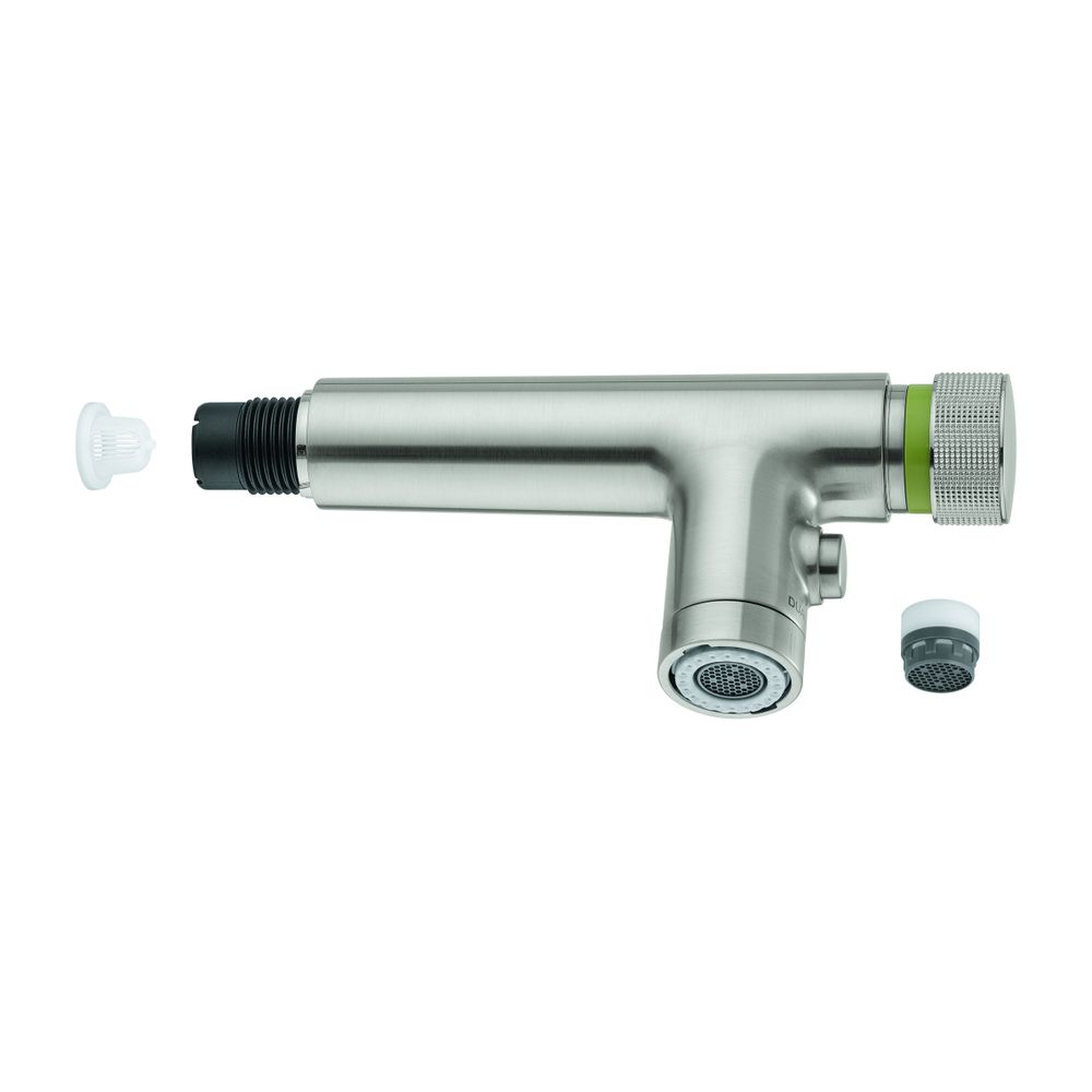 Grohe douchette de vaisselle, 2 modes de jet, avec douchette de vaisselle, avec clapet anti-retour, acier inoxydable, 48600DC0