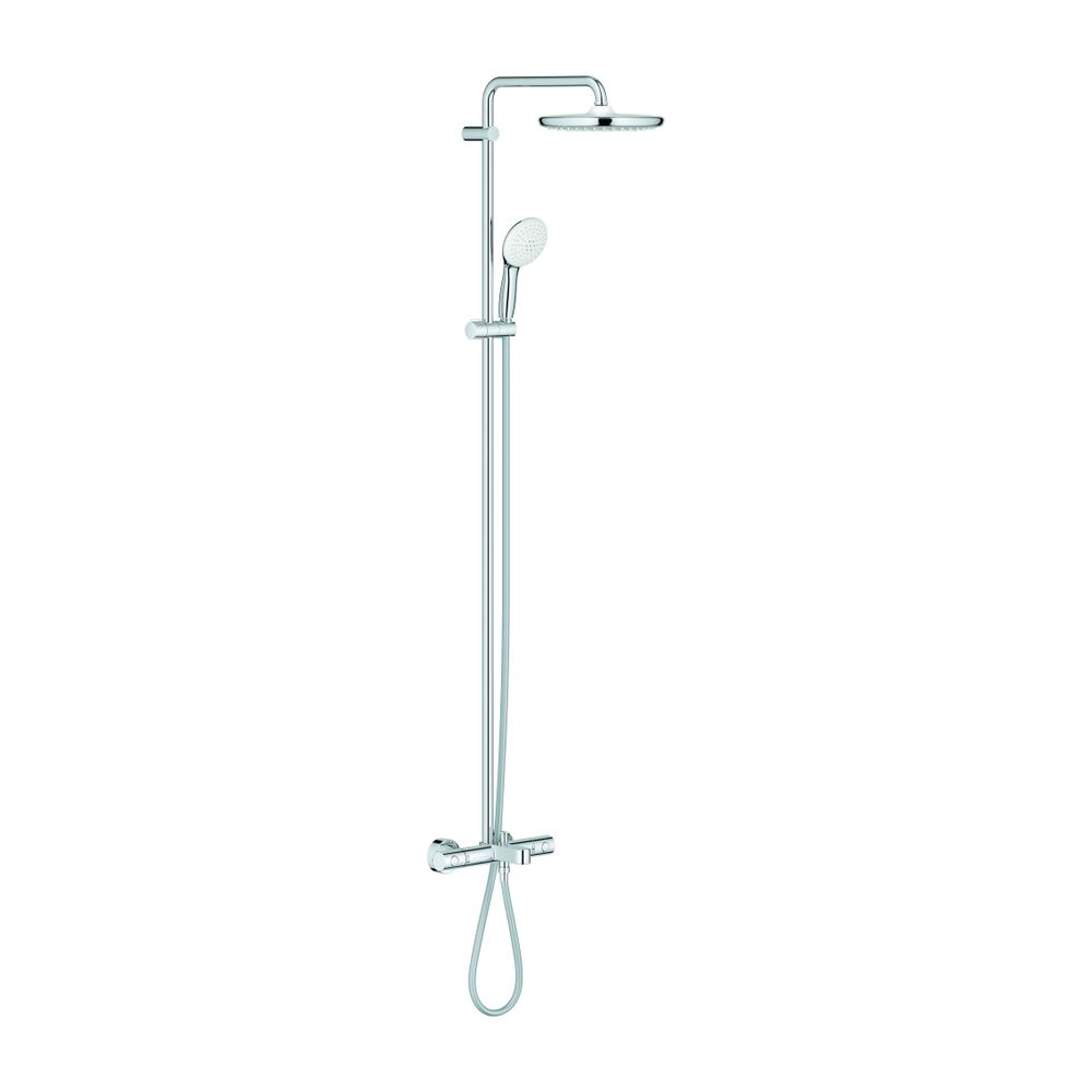 Système de douche Grohe Tempesta 250 avec mitigeur de baignoire Tempesta 250, chromé, 26672001