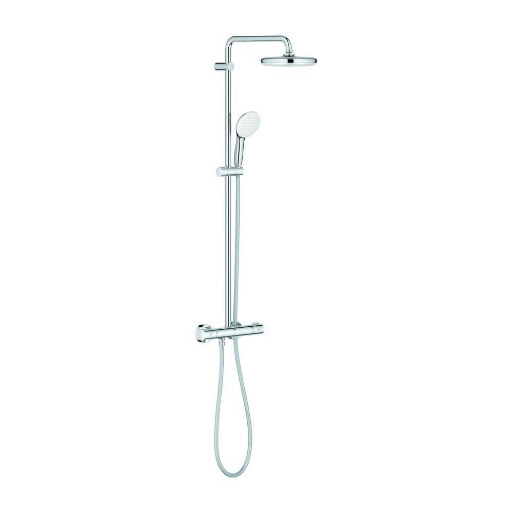 Grohe Système de douche Tempesta 210 avec mitigeur thermostatique KB 210, chromé, réf. 26811001