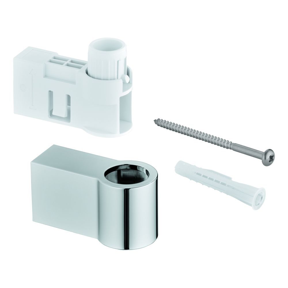 Support de barre de douche Grohe pour barres Tempesta, avec kit de fixation, chromé, 48608000