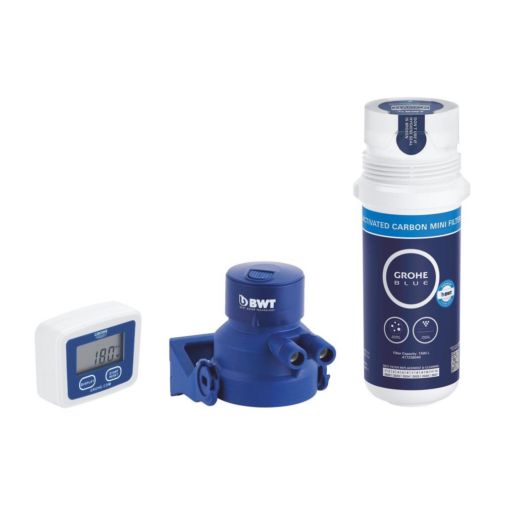 Kit de démarrage Grohe Blue avec filtre à charbon actif