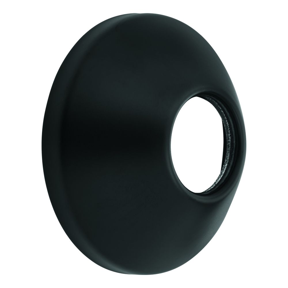 Rosette Grohe 02210 pour raccordement en S DN 15, Ø 70 mm - 2 pièces - Noir mat