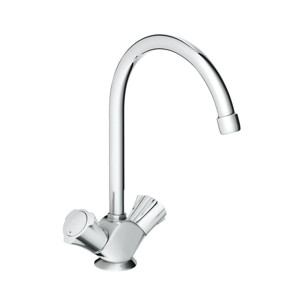 Mitigeur monocommande Grohe Costa pour évier, bec pivotant, chromé, 31831001