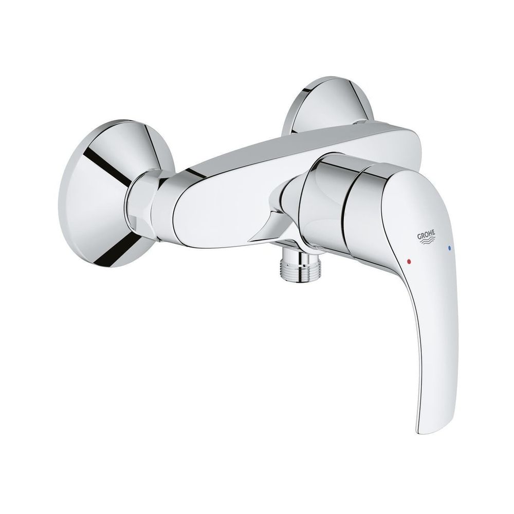 Mitigeur monocommande de douche Eurosmart Standard montage mural chromé GROHE